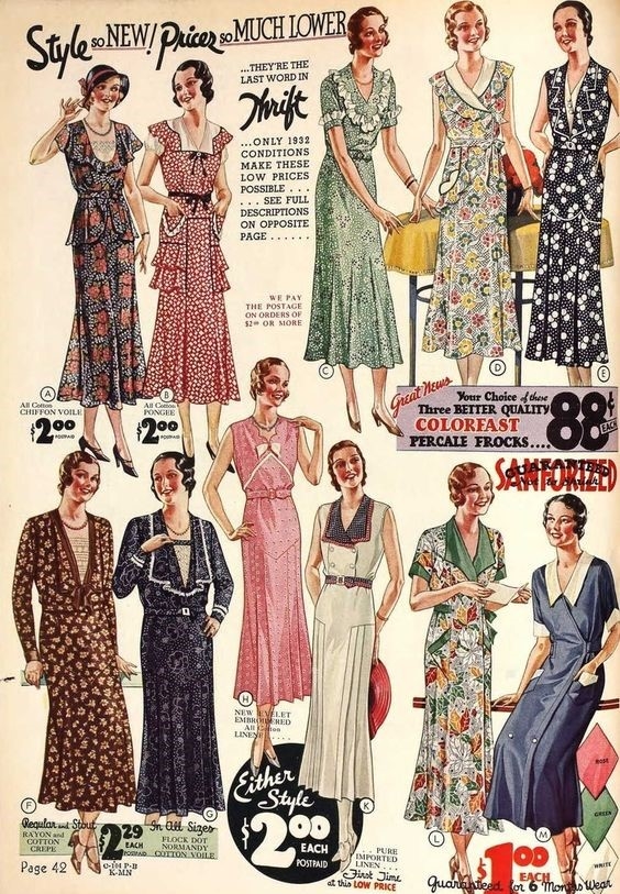 cartel de la moda del swing